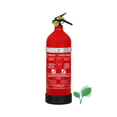 Extincteur eau/mousse bâtiments Belgique 2L AF sans fluor manomètre