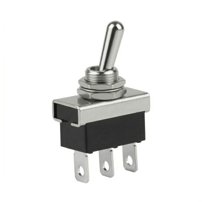 Interrupteur on - on heavy duty métal connexion plug 25A 12V