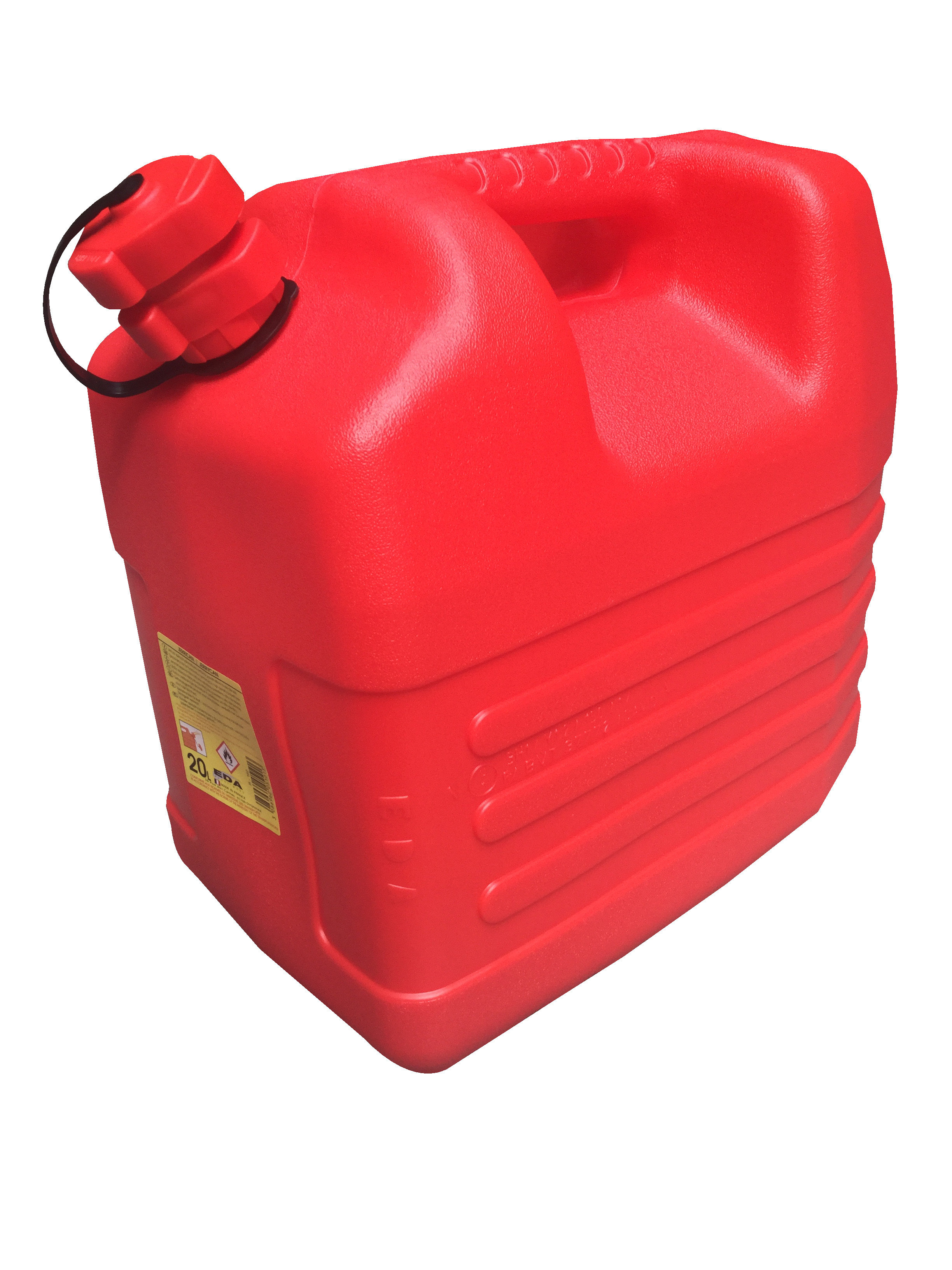 Jerrycan hydrocarbures 20L rouge