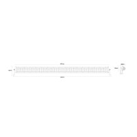 Barre à LED 12-24V 8300lm 96LED 134cm