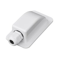 Passe-toit simple 3,8x12,9x6cm blanc