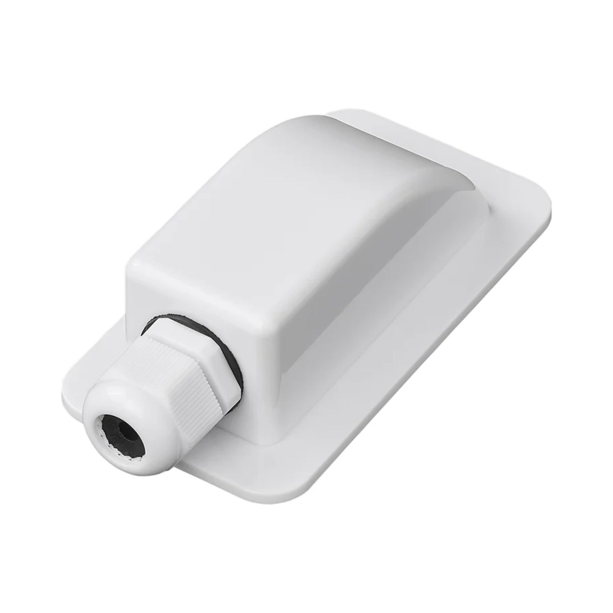 Passe-toit simple 3,8x12,9x6cm blanc