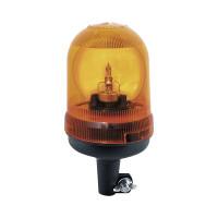 Gyrophare 12-24V orange sur tige flexible