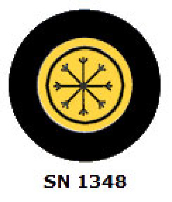 Interrupteur Merit - heavy duty - airco - jaune - 4T - SN1348