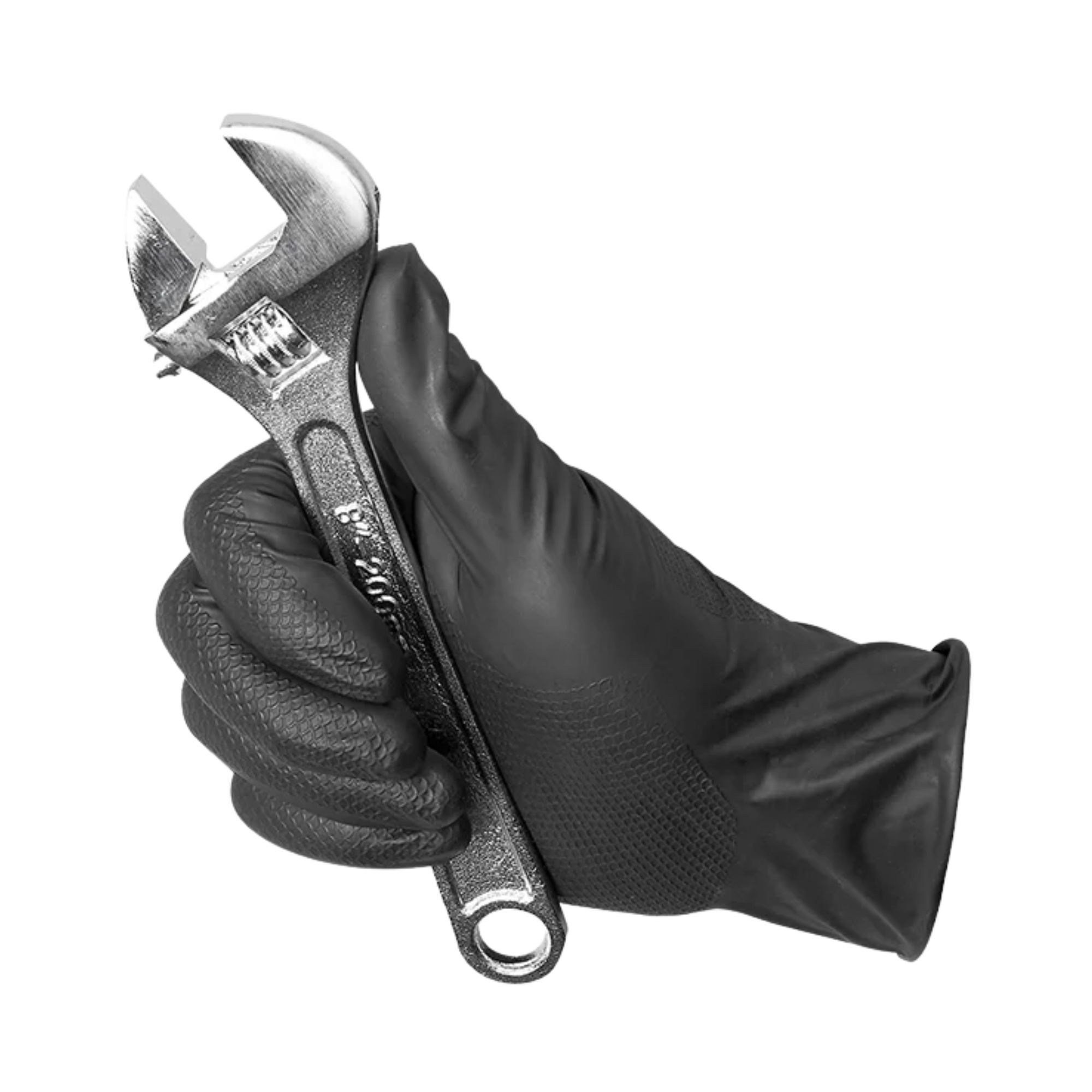 Gants en nitrile Gripp-It L noir (50 pièces)
