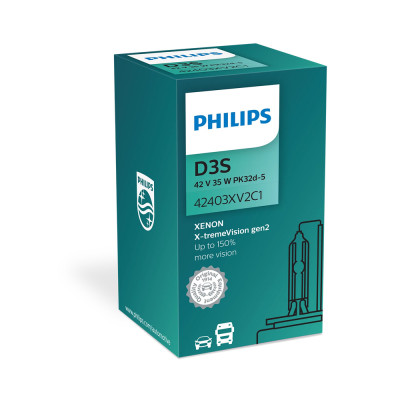 Phare Xenon D3S 42V 35W PK32d-5 XtremeVision Gen2.