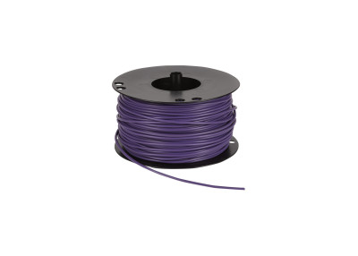 Câble 0.75mm² 100m bobine violet
