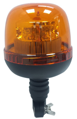 led gyrophare sur tige flex 12/24v r65-r10