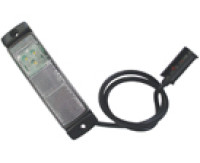 Feu de position LED 12-24 V blanc 500 mm câble PRS conn