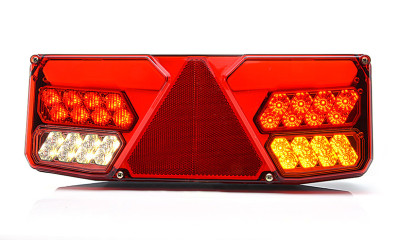 Feu arrière W137P LED 12-24V 6 fonctions câble 2m droite