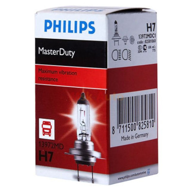 Philips H7 - 24V - 70W - PX26d - Masterduty - blister