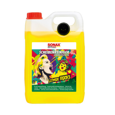 Liquide lave-glace  WindscreenWash prêt à l'emploi Lemon Rocks 5L