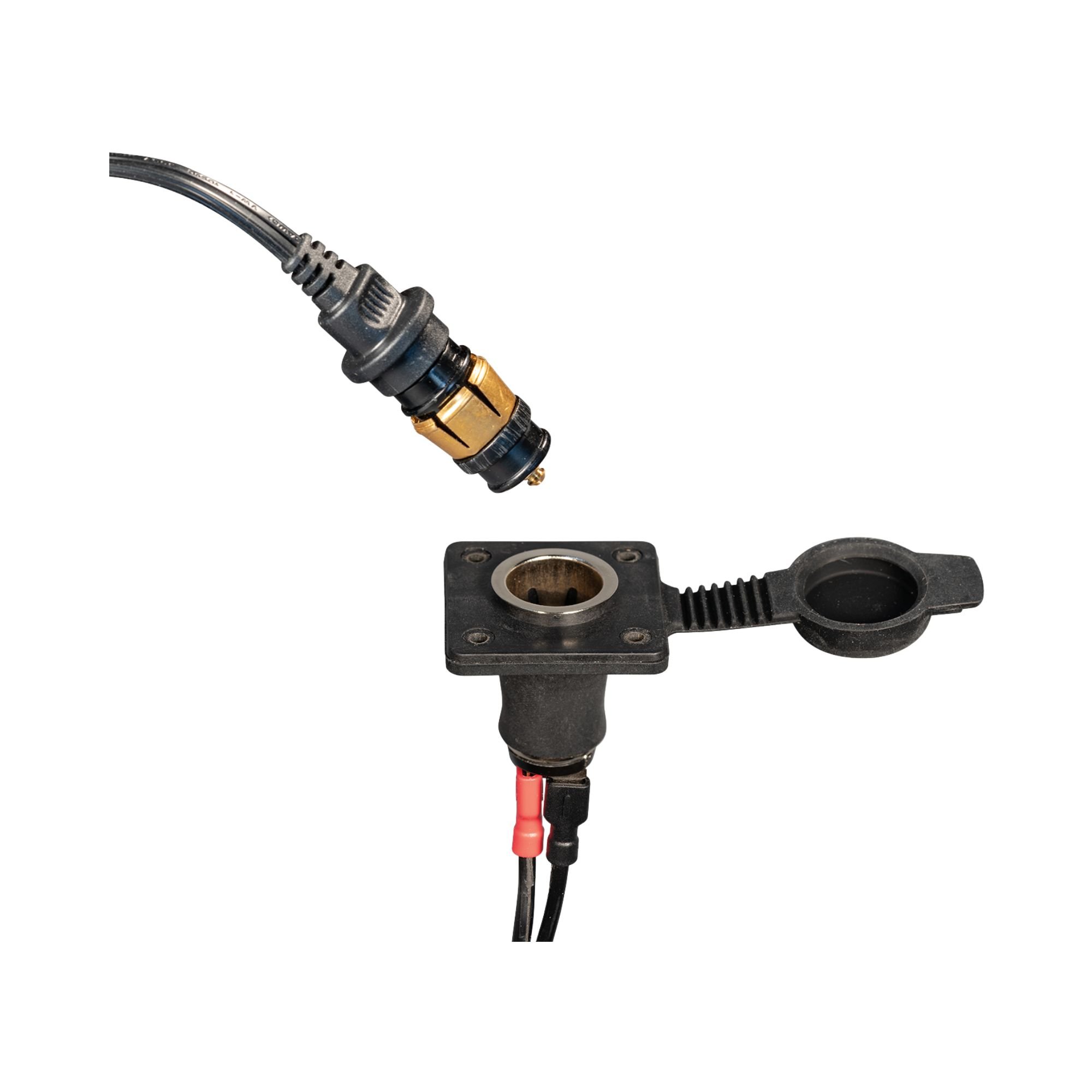 Prise encastrable 12V (O-46) + adaptateur de prise (O-22)