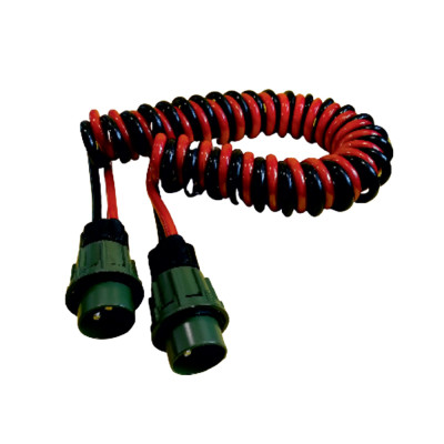 Câble spiralé 2-pôles NATO 35mm² 4m