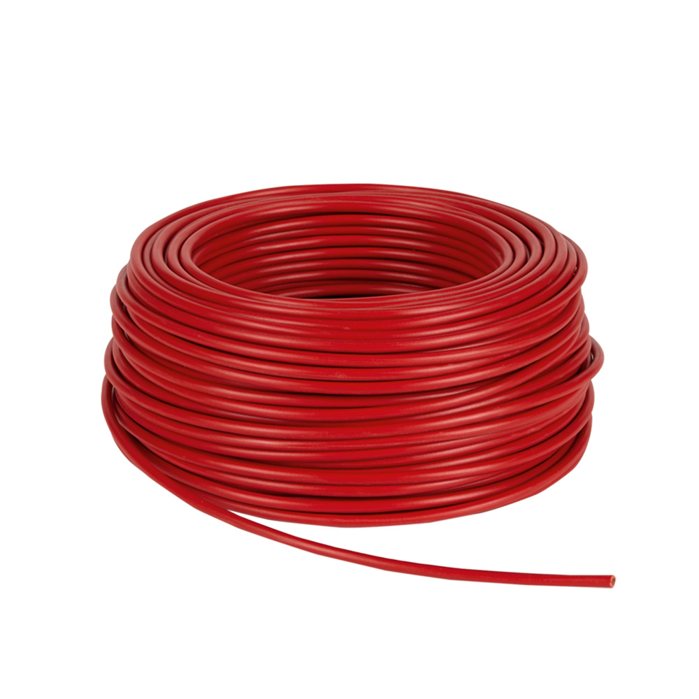 Fil - 4mm² - 50m - boite - rouge | Rouge | 180081-PD