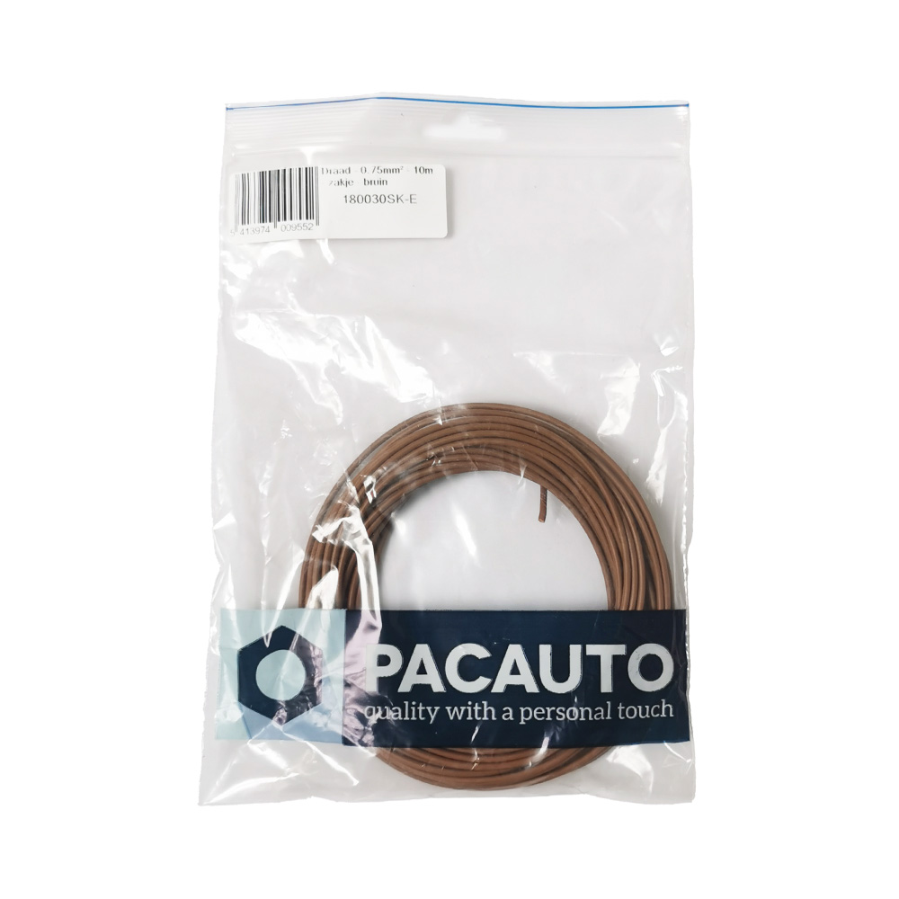 Fil 0.75mm² 10m sachet brun | Brun | 180030SK-E