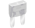 Fusibles Auto Mini Lame - 5 Pièces 25A Blanc - Protection Circuit Voiture