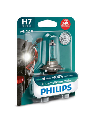 Philips H7 - 12V - 55W - X-tremeVision Moto - blister