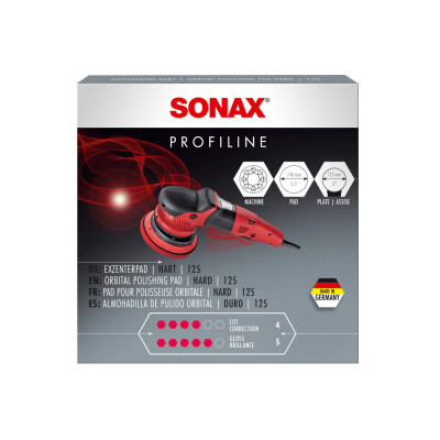 Polijstpad 125 PROFILINE OrbitalPolishingPad hard Ø140mm (DE/FR-label)