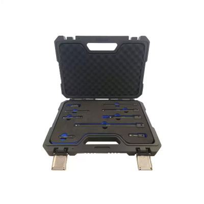 Kracht verlengstukken set 1/4"- 3/8"- 1/2"  9-delig
