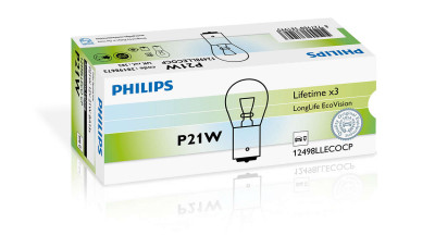Philips P21W - 12V - 21W - BA15s - Longlife EcoVision