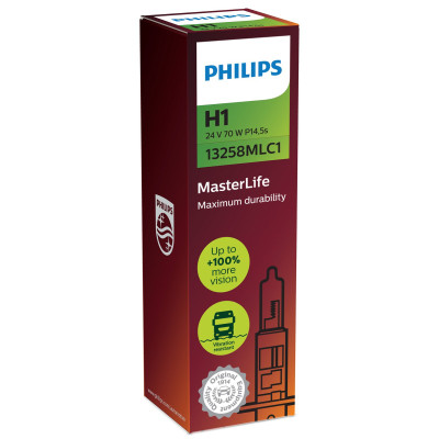 Halogeenlampje Philips Masterlife H1 24V 70W