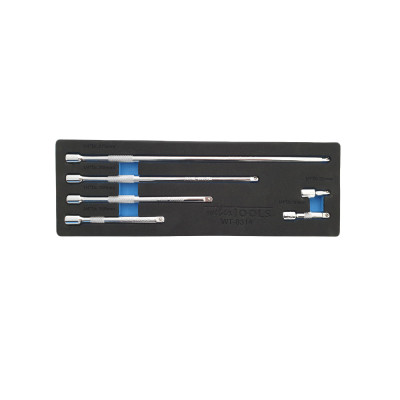 1/4'' Verlengstukken set 6-delig
