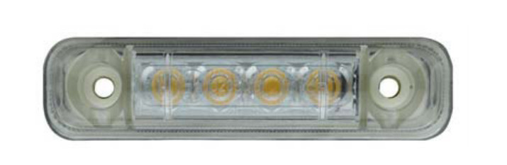 Achterlicht - Jokon - 24V - LED - transparant