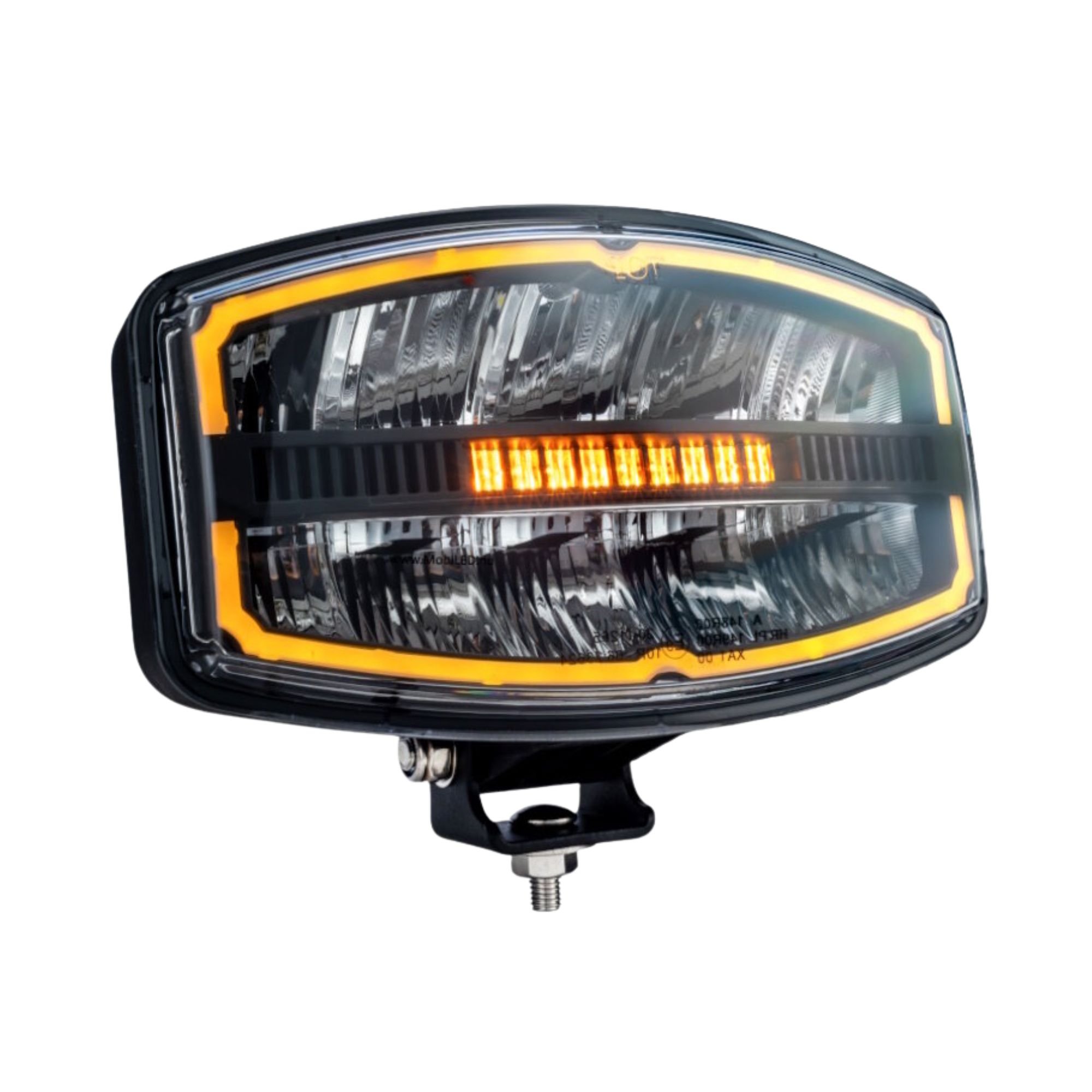 Verstraler LED + positielicht + flitser 10-30V 24,4x13,43x11cm ECE R10-R65