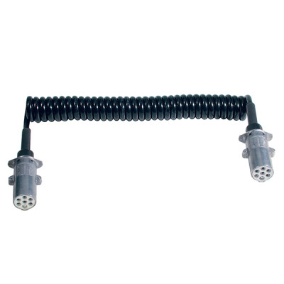 Spiraalkabel Menber's Ø 20mm S 7P (6x1+1x1.5) 24V 3.5m  - ALU
