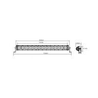 Lichtbalk LED 12-24V 7045lm 15LED