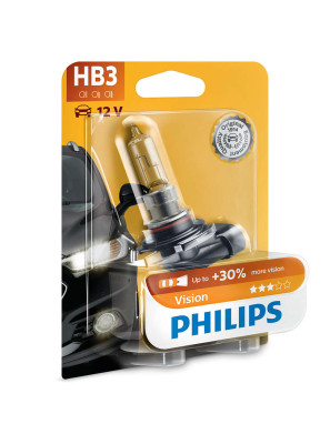 Philips HB3 - 12V - 65W - P20d - Vision - blister