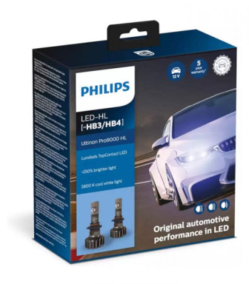 Philips Ultinon Pro9000 KL - Led - HB3/4 - set - non ECE