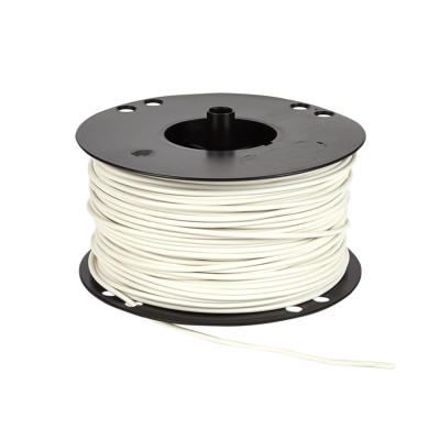 Draad 1.5mm² 100m bobijn wit