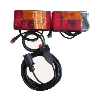 Set lampen met 1.5m kabel + 5m - Radex