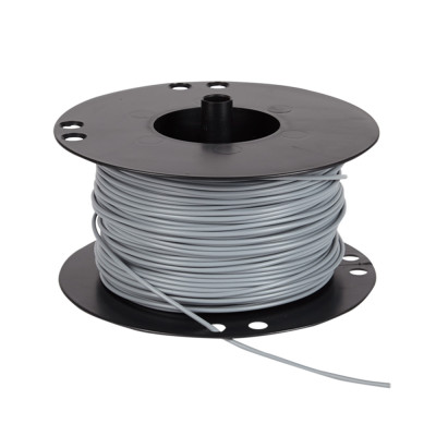 Draad 0.75mm² 100m bobijn grijs