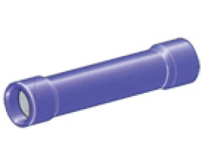 Kabelschoen - doorverbinder - blauw - 546 - 10 stuks - blister