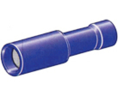 Kabelschoen - 5mm - rond vrouw - blauw - 549 - 10 stuks - blister