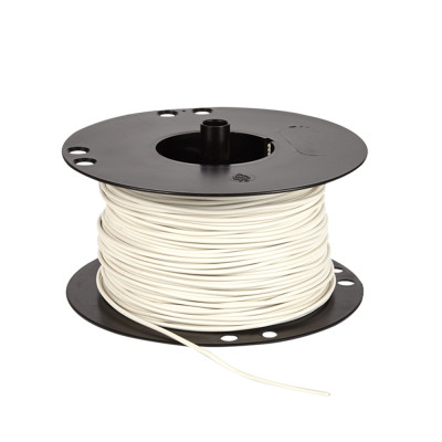 Draad 0.75mm² 100m bobijn wit