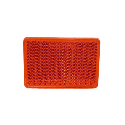 Reflector rechthoek rood zelfklevend 56x38mm