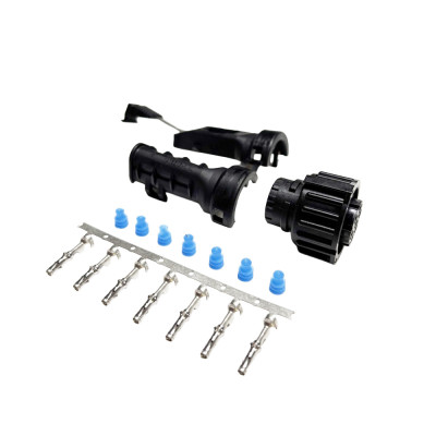 Connector DIN Circular AMP 7-polig 1,5mm vrouwelijk (complete kit)