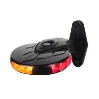 Markeringslicht LED op voet Falcon rond links 12-24 V