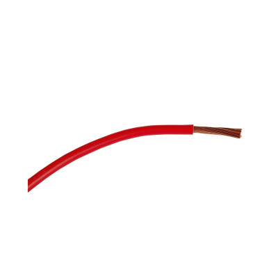 Startkabeldraad 10mm² 50m rood flexibel