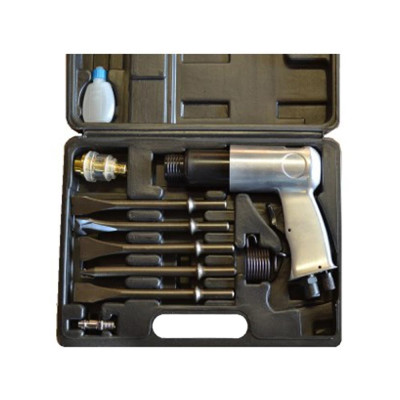 Beitelhamer pneumatisch 9 delige set
