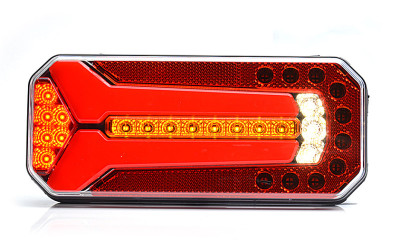 Achterlicht W150 LED 12-24V 5-functie 5-pin universeel