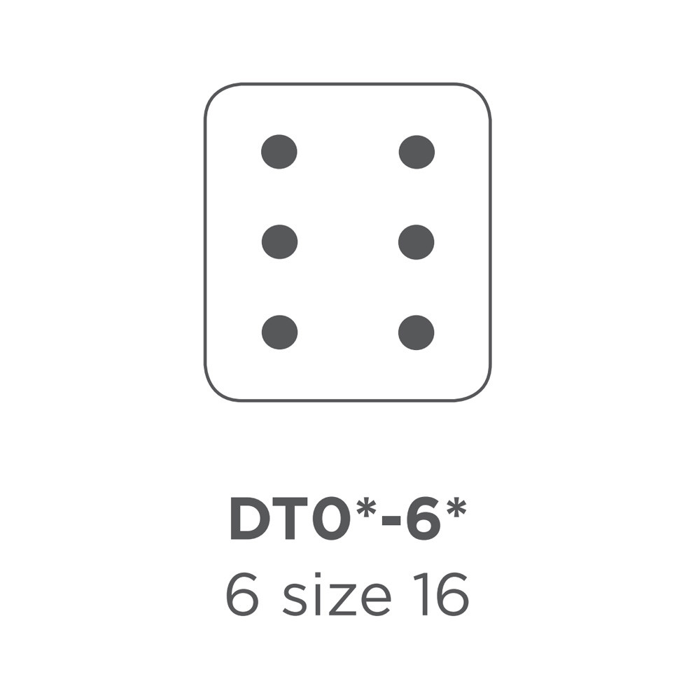 Deutsch DT connector - 6 polig - F