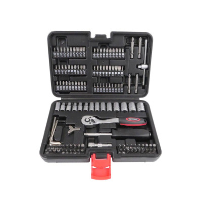 Doppenset 1/4" aandrijving 130-delig