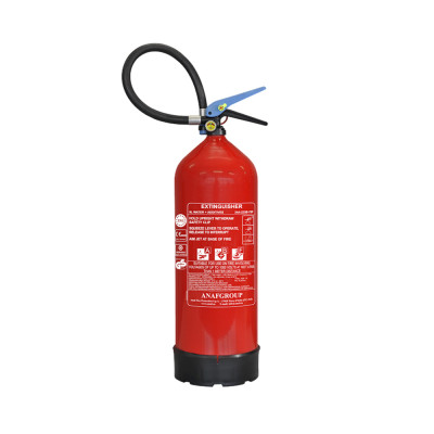 Brandblusser water/schuim gebouwen België 9L ABF manometer