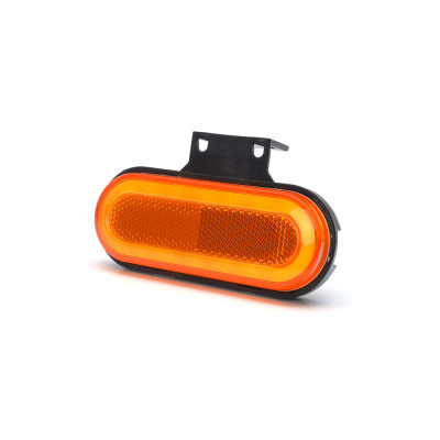 Zijmarkering W198 LED 12-24V Cat. 5 afgerond 22cm kabel GloTrac