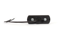 Nummerplaatverlichting - LED - klein 12/24v + 1,8m kabel